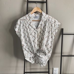 Vintage Button Down Blouse